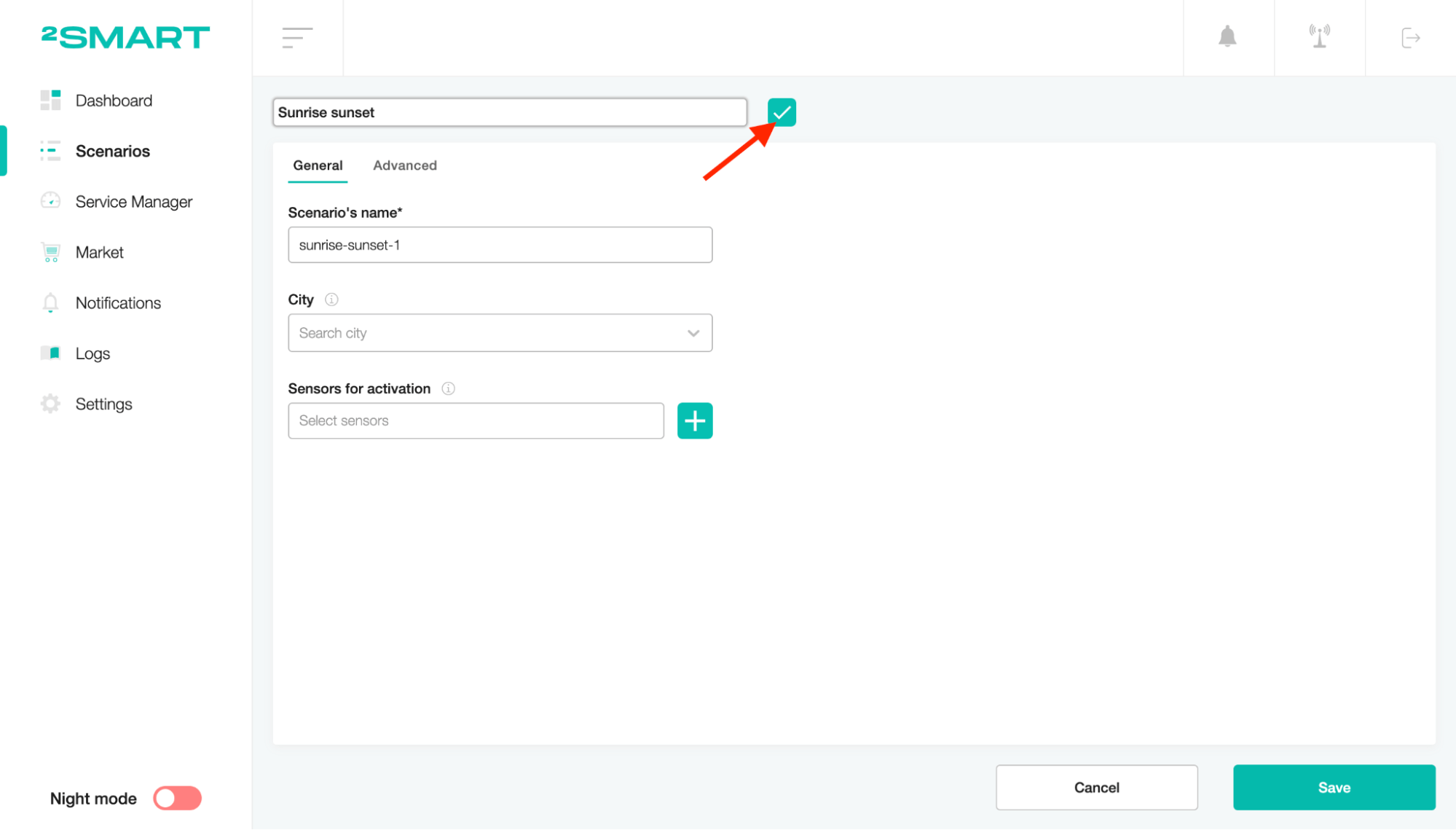 Sunrise Sunset 2Smart Standalone Sunrise Sunset 2Smart Standalone